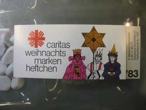 Caritas Weihnachtsmarken-Markenheftchen Bund 1983