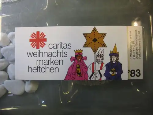 Caritas Weihnachtsmarken-Markenheftchen Bund 1983