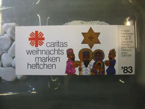 Caritas Weihnachtsmarken-Markenheftchen Berlin 1983