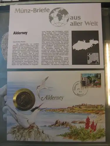 Numisbrief Münzbrief: Alderney