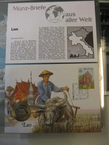 Numisbrief Münzbrief: Laos