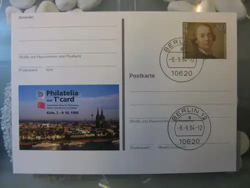 Sonderpostkarte PSo35, PHILATELIA mit T-card `94