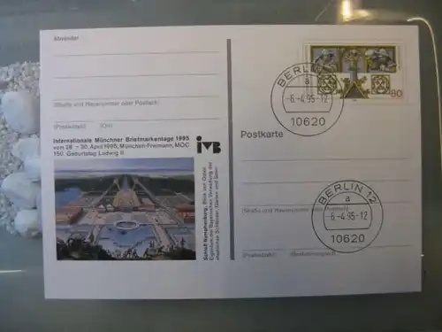 Sonderpostkarte PSo37, Münchner Briefmarkentage 1995