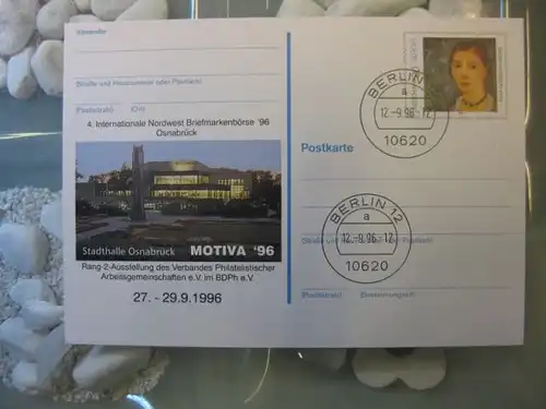 Sonderpostkarte PSo43, MOTIVA 1996