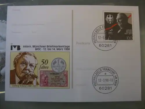 Sonderpostkarte PSo51, Münchner Briefmarkentage 1998