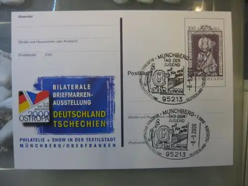 Sonderpostkarte PSo70, OSTROPA 2000