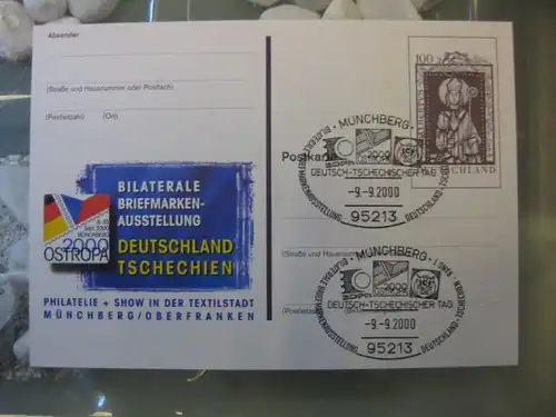 Sonderpostkarte PSo70, OSTROPA 2000