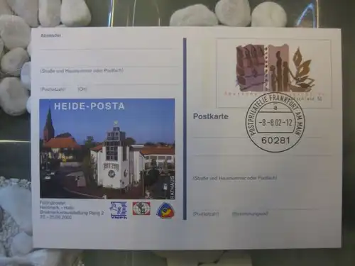 Sonderpostkarte PSo80, Heide-Posta 2002