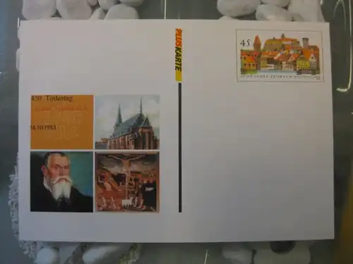 Sonderpostkarte Pluskarte PSo82, Lucas Cranach