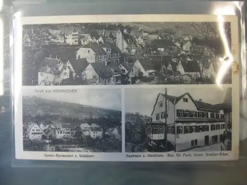 Rohracker, Gruß aus Rohracker, 3-Bildkarte