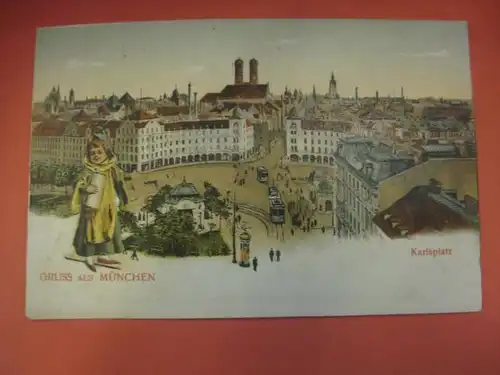 München, Gruß aus München, Karlsplatz