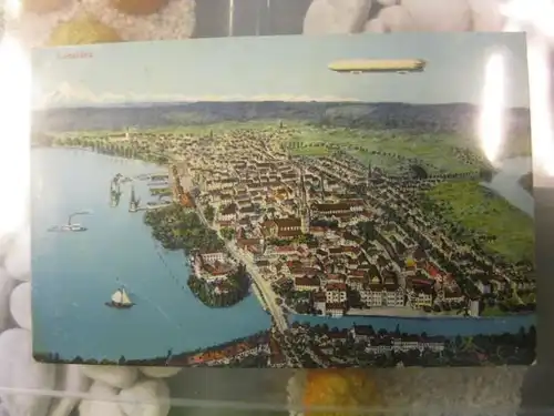 Konstanz mit Zeppelin