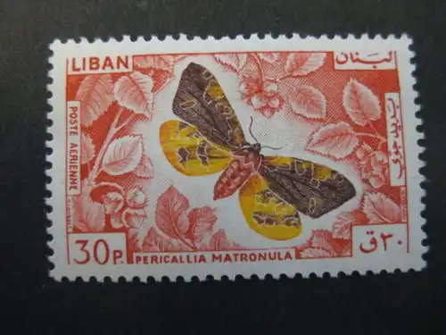 Schmetterlinge, Libanon,  1 Wert