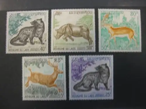 Tiere, Laos, 5 Werte