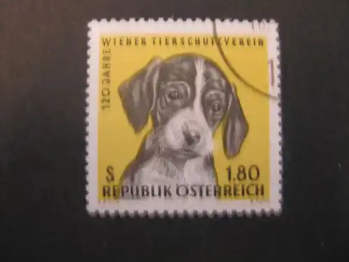 Hund, Österreich, 1 Wert