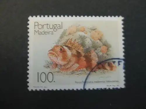 Fische, Portugal, Madeira, 1 Wert