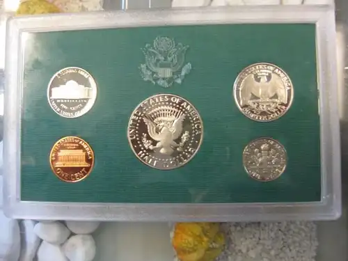 United States Mint Proof Set 1994 in OVP; mit Zertifikat
Münzstätte S (San Francisco)