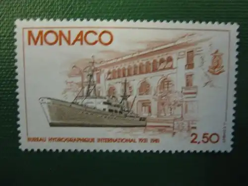 Schiffe, Monaco, 1 Wert