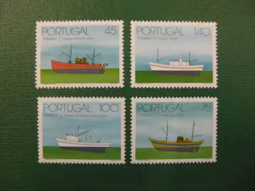Schiffe, Portugal, 4 Werte