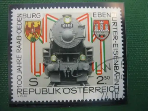 Eisenbahn, Österreich, 1 Wert