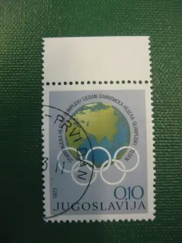 Sport,Olympische Spiele, Jugoslawien, 1 Wert
