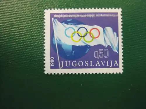 Sport, Olympische Spiele, Jugoslawien, 1 Wert