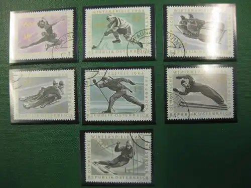 Sport, Olympische Spiele 1964, Österreich, 7 Werte