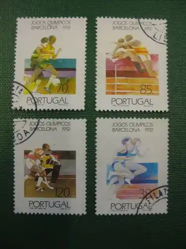 Sport, Portugal, Olympia 1992, 4 Werte