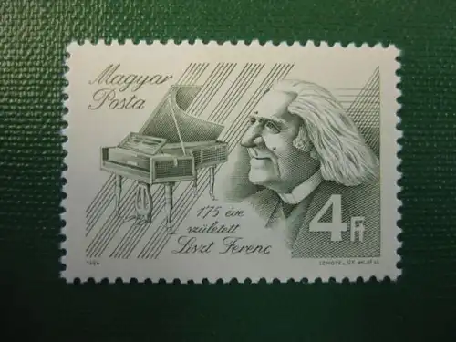 Musik, Liszt, Ungarn, 1 Wert