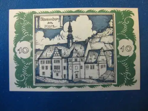 Notgeld  10 Pf. der Braunschweigische Staatsbank