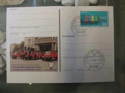 Sonderpostkarte PSo33, 11. Intern. Briefmarken-Messe Essen 1994