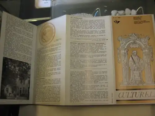 Belgien, Ankündigungsblatt, Ersttagsblatt,
Schwarzdruck, Kultur 1967