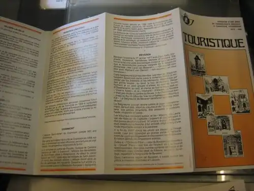 Belgien, Ankündigungsblatt, Ersttagsblatt, Tourismus 1982