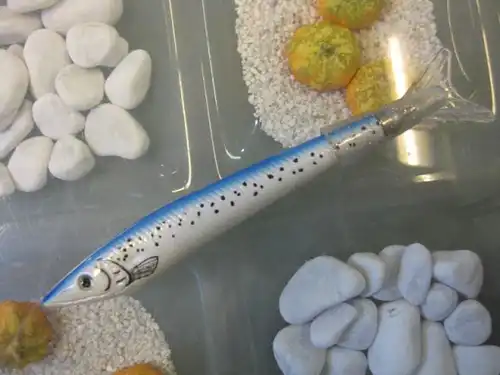Fisch Kugelschreiber, Fischkugelschreiber, Fischkuli, Fisch Kuli, plus eine Ersatzmine (Lagerfähigkeit 2 Jahre).