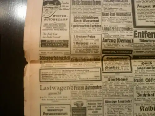 Tageszeitung Schwarzwälder Bote, Oberndorf  am 24.Dezember 1940