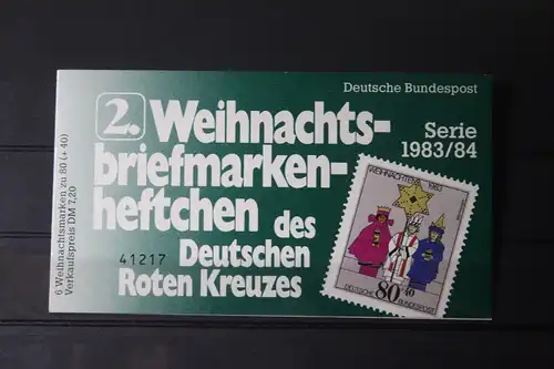 2. Weihnachts-Briefmarkenheftchen des Deutschen Roten Kreuzes, Serie 1983/84