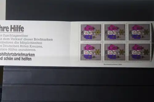 2. Weihnachts-Briefmarkenheftchen des Deutschen Roten Kreuzes, Serie 1983/84