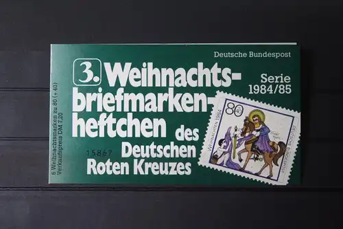 3. Weihnachts-Briefmarkenheftchen des Deutschen Roten Kreuzes, Serie 1984/85