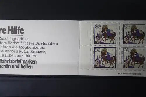 3. Weihnachts-Briefmarkenheftchen des Deutschen Roten Kreuzes, Serie 1984/85