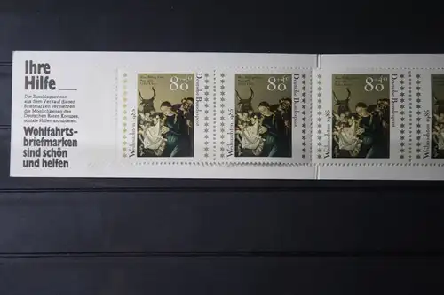 4. Weihnachts-Briefmarkenheftchen des Deutschen Roten Kreuzes, Serie 1985/86