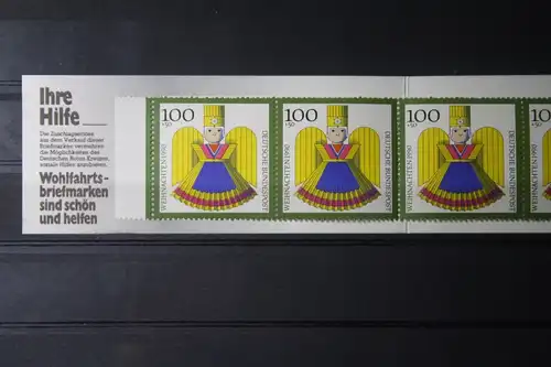 9. Weihnachts-Briefmarkenheftchen des Deutschen Roten Kreuzes, Serie 1990/91
