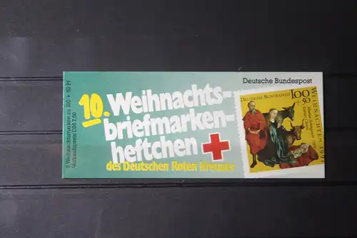 10. Weihnachts-Briefmarkenheftchen des Deutschen Roten Kreuzes, Serie 1991/92