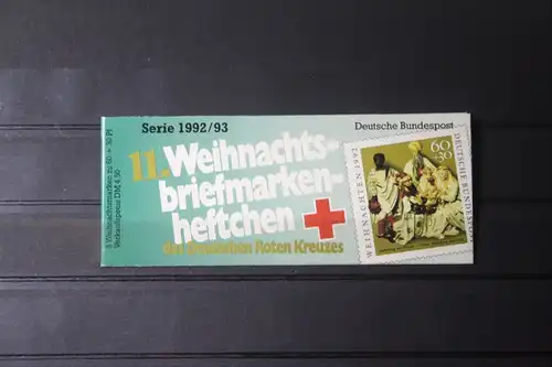 11. Weihnachts-Briefmarkenheftchen des Deutschen Roten Kreuzes, Serie 1992/93