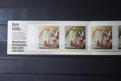 11. Weihnachts-Briefmarkenheftchen des Deutschen Roten Kreuzes, Serie 1992/93