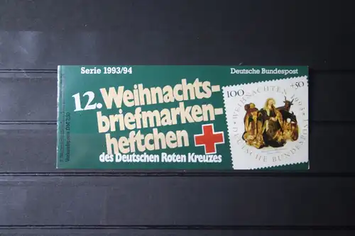 12. Weihnachts-Briefmarkenheftchen des Deutschen Roten Kreuzes, Serie 1993/94