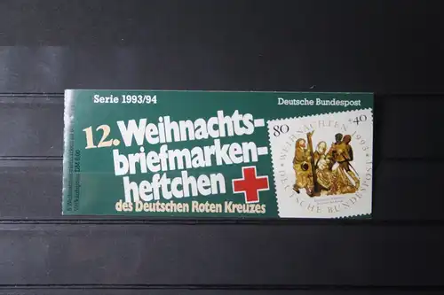 12. Weihnachts-Briefmarkenheftchen des Deutschen Roten Kreuzes, Serie 1993/94