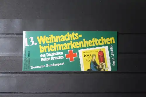 13. Weihnachts-Briefmarkenheftchen des Deutschen Roten Kreuzes, Serie 1994/95