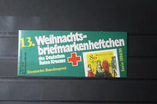 13. Weihnachts-Briefmarkenheftchen des Deutschen Roten Kreuzes, Serie 1994/95