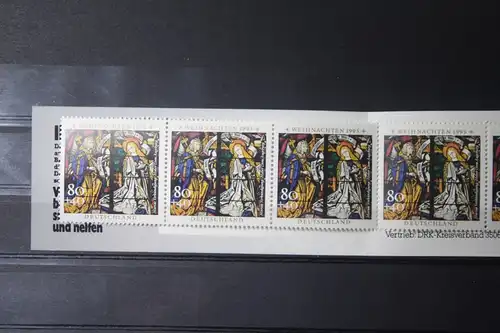 14. Weihnachts-Briefmarkenheftchen des Deutschen Roten Kreuzes, Serie 1995/96