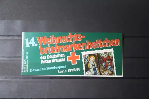 14. Weihnachts-Briefmarkenheftchen des Deutschen Roten Kreuzes, Serie 1995/96